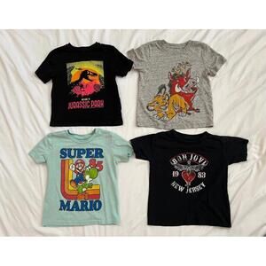 Kids 4T graphic tshirt bundle